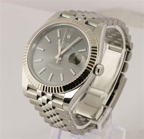 rolex datejust 41 rhodium jubilee|rolex datejust 41 price malaysia.